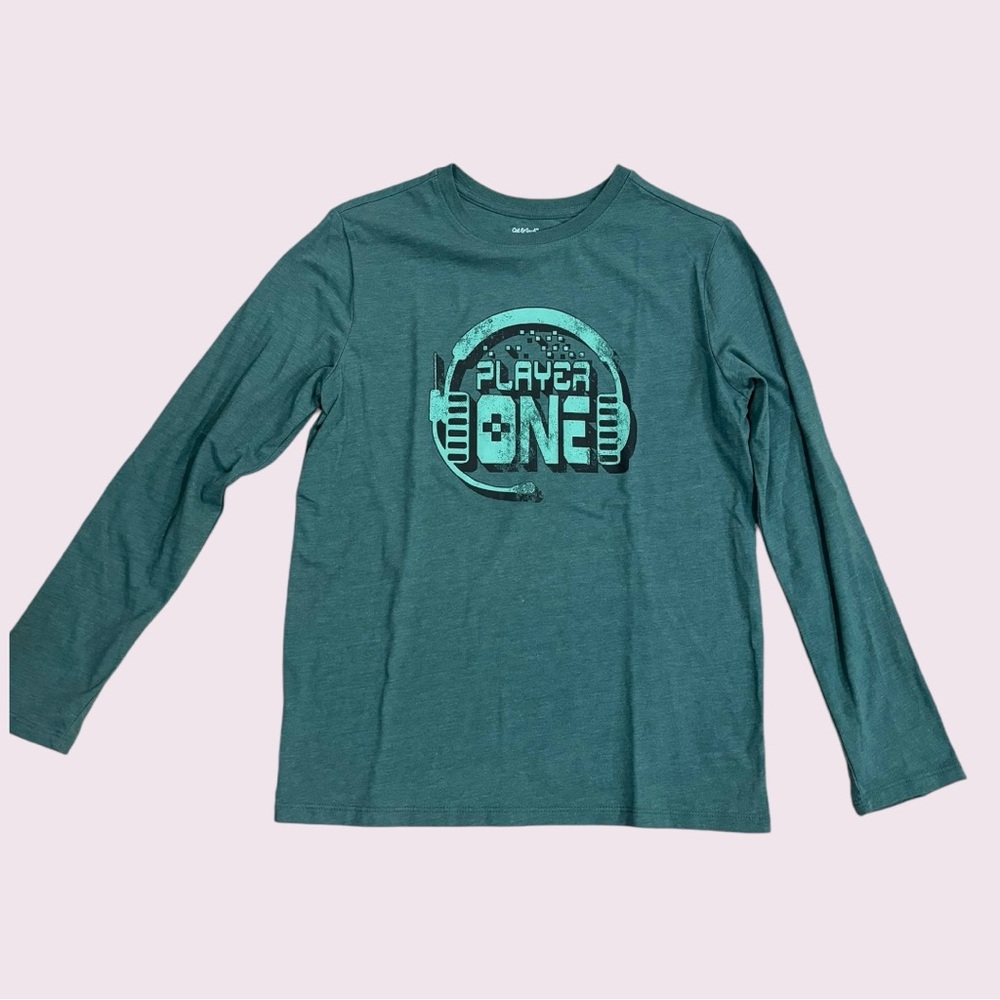 NEW Cat and Jack Long Sleeved Cotton T-Shirt